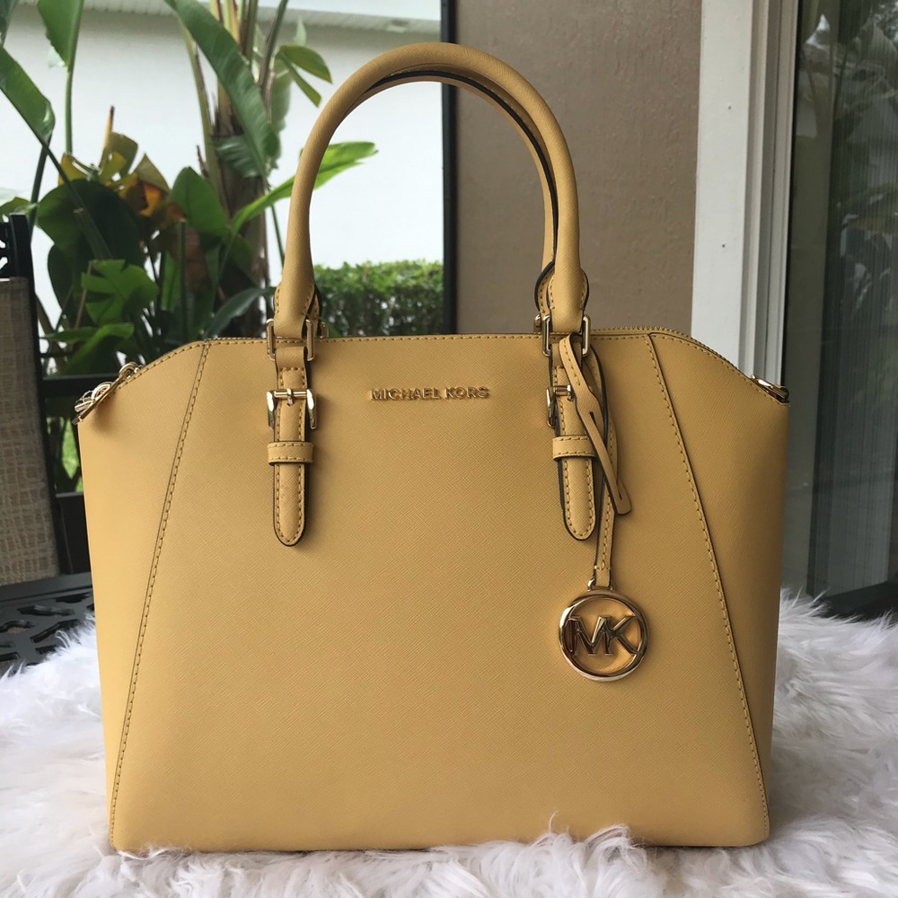 Michael Kors Large Ciara Satchel Bag - Picture 2 of 8
